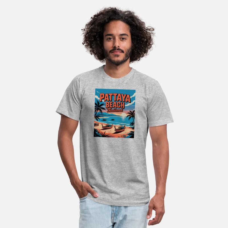 Pattaya Beach Thailand T-Shirt – Tropical Escape i