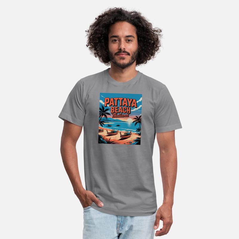 Pattaya Beach Thailand T-Shirt – Tropical Escape i
