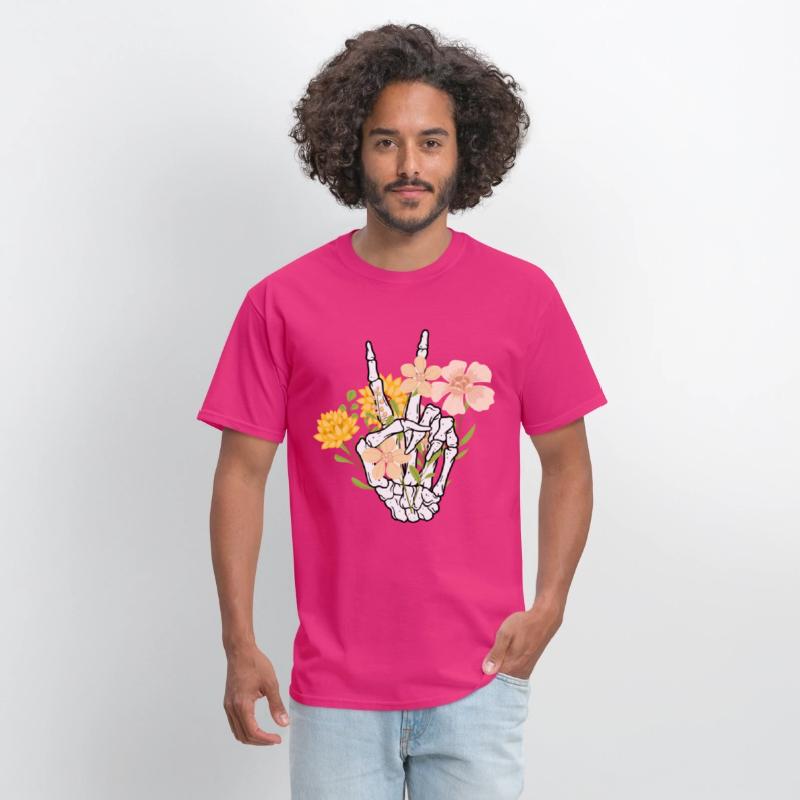 Peace Wildflowers Hands Sublimation