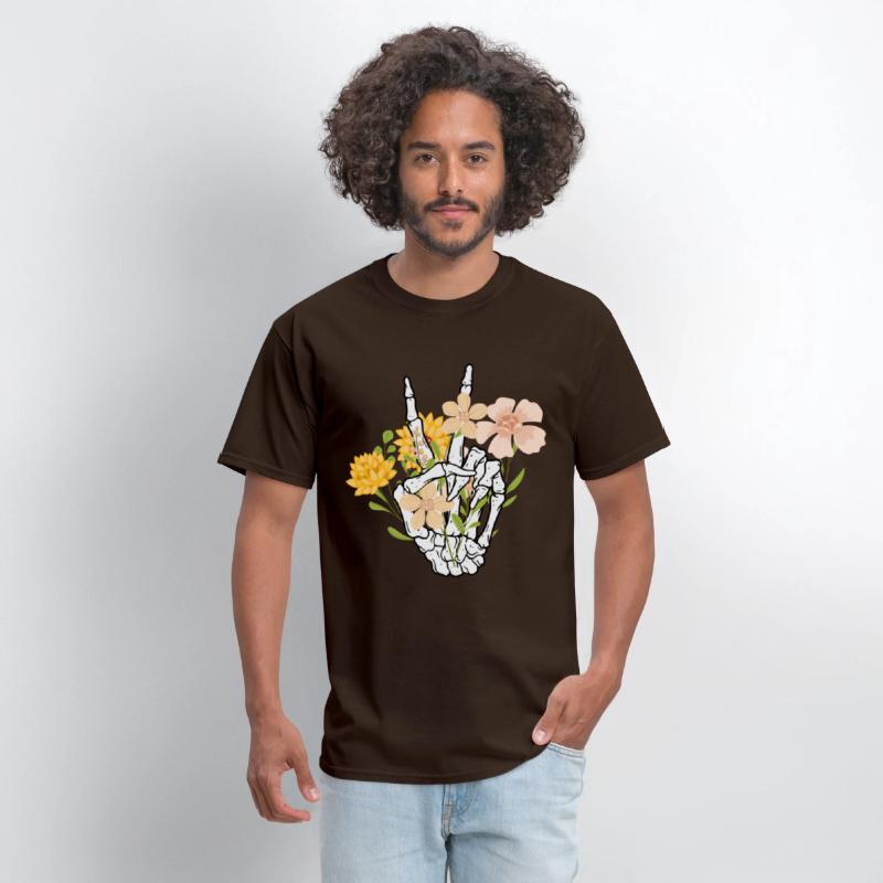 Peace Wildflowers Hands Sublimation
