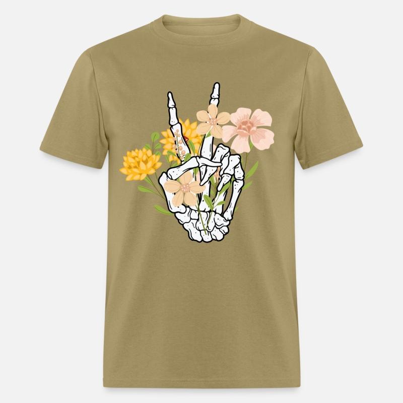Peace Wildflowers Hands Sublimation
