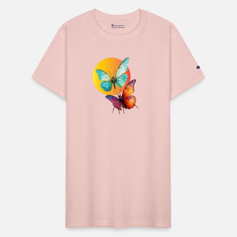 perfect match Colorful Butterfly Couple