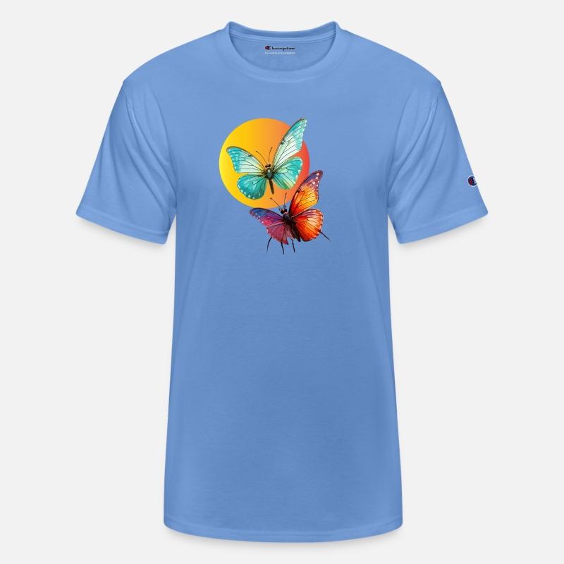 perfect match Colorful Butterfly Couple