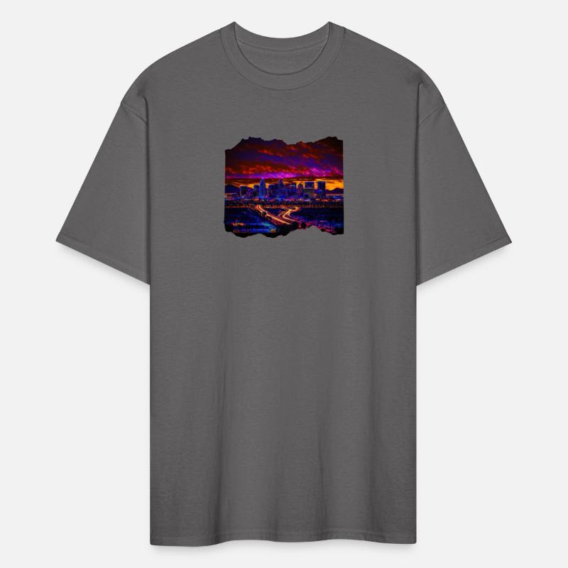 Phoenix Arizona Skyline Neon Desert Nights