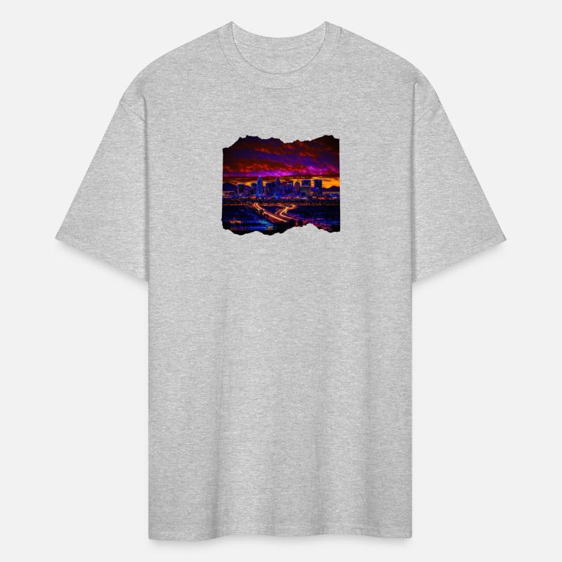 Phoenix Arizona Skyline Neon Desert Nights