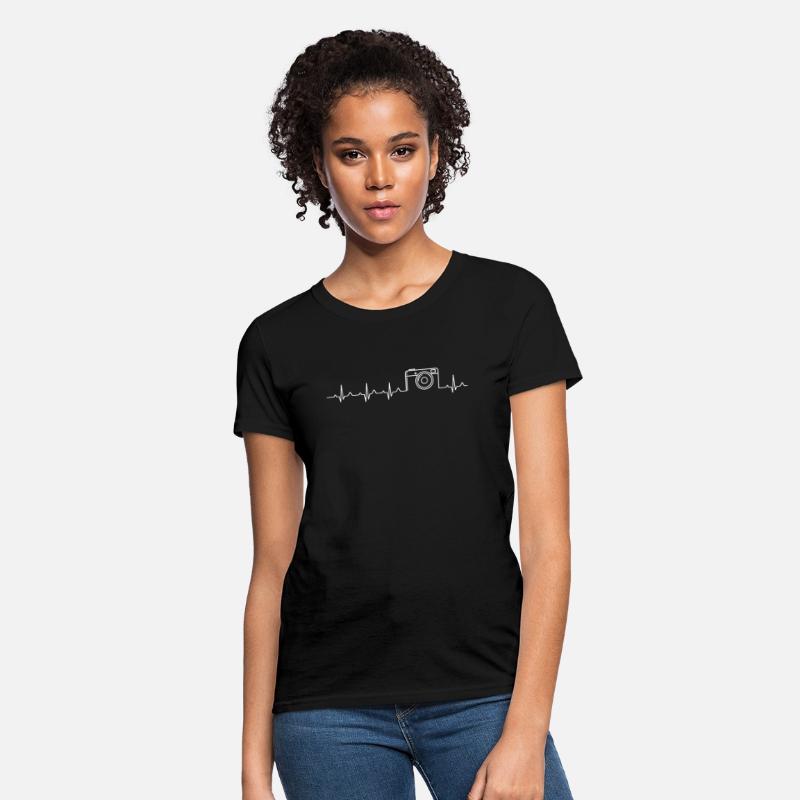 Photographer - camera heartbeat - shirt
