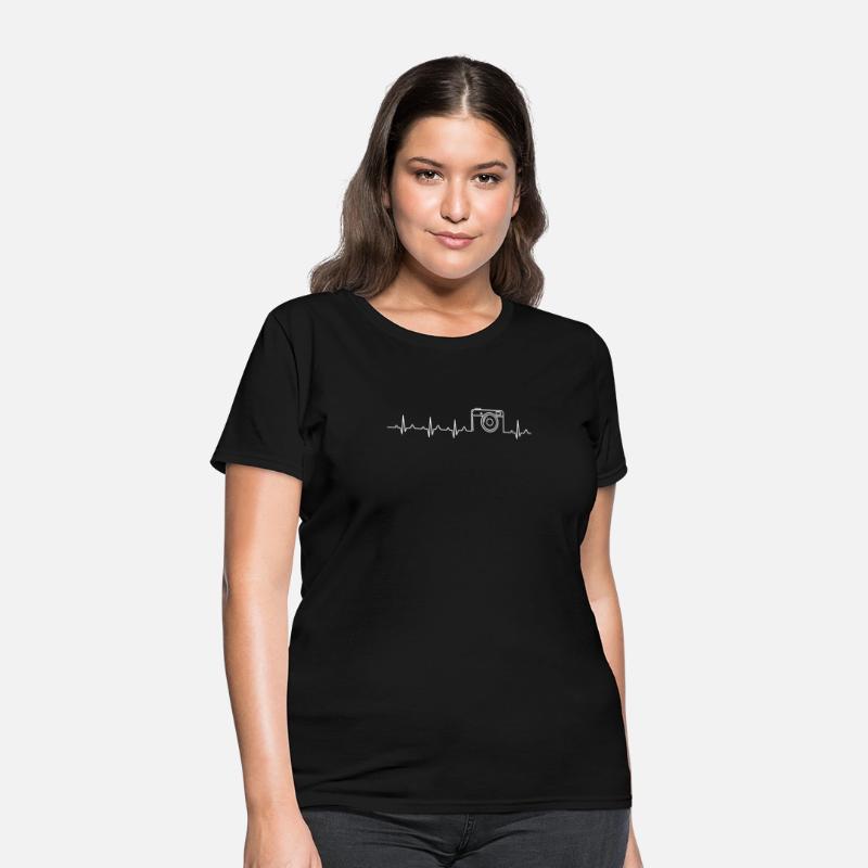 Photographer - camera heartbeat - shirt