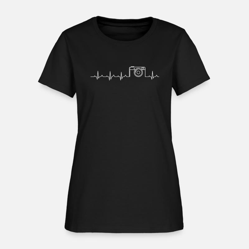 Photographer - camera heartbeat - shirt