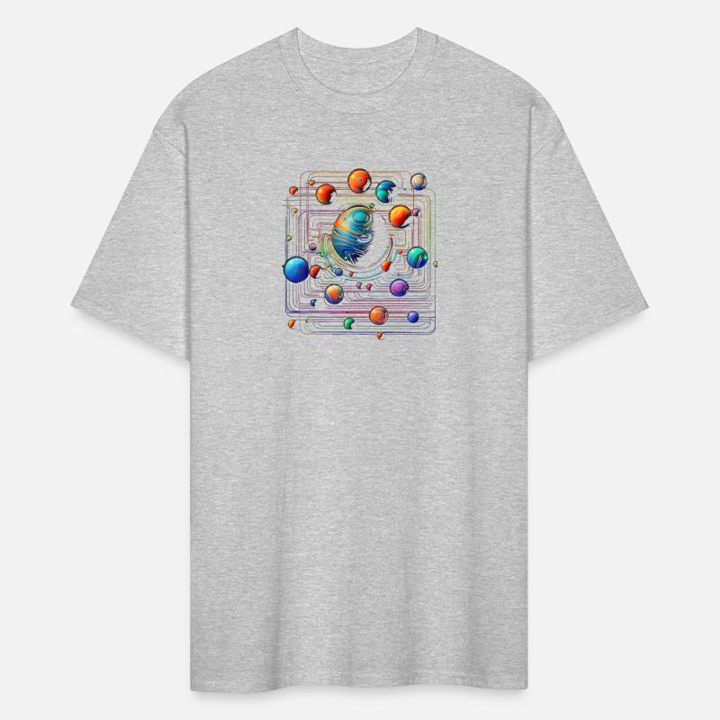 Planet Colorful Geometric Graphic