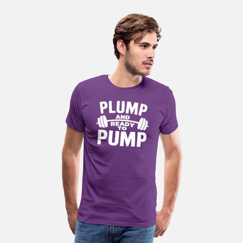 Plump And Ready To Pump Funny Gym