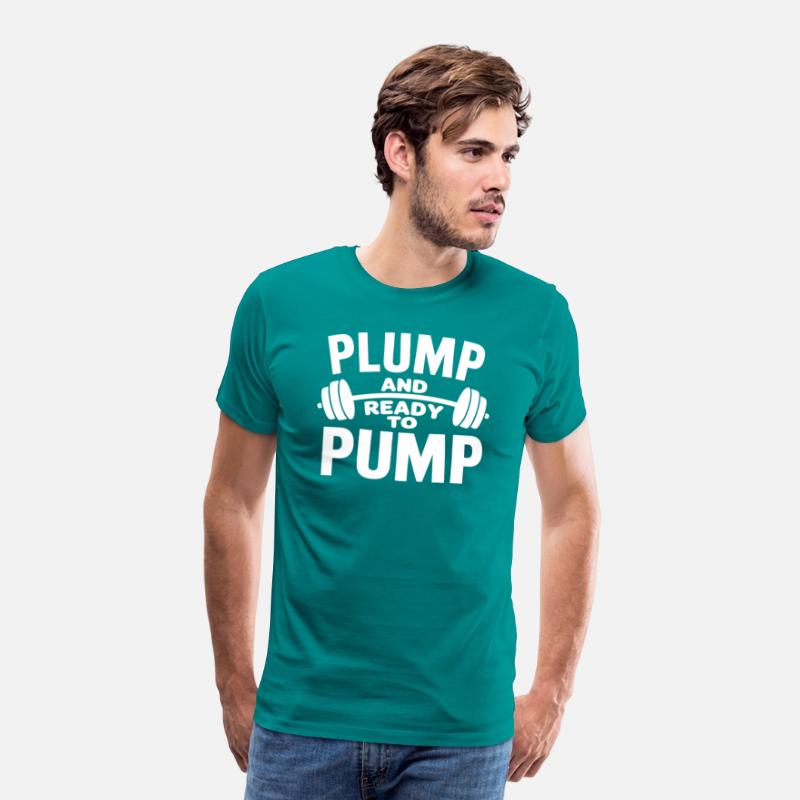 Plump And Ready To Pump Funny Gym