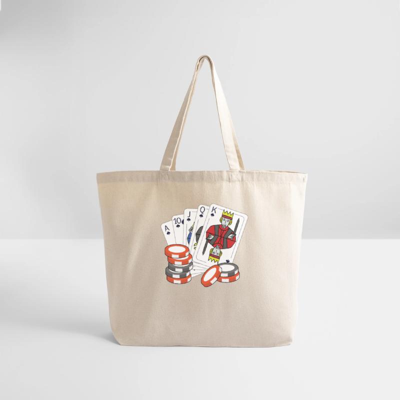 Poker CardsChips Design for Gambling Poker Fans