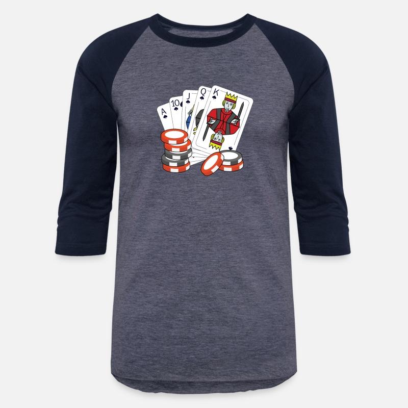 Poker CardsChips Design for Gambling Poker Fans