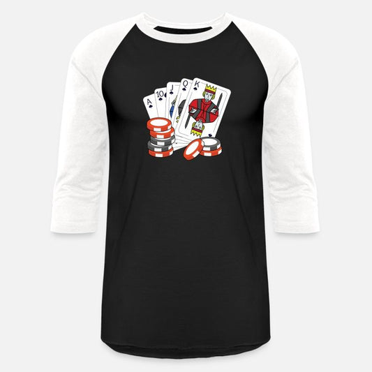 Poker CardsChips Design for Gambling Poker Fans