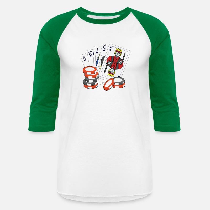 Poker CardsChips Design for Gambling Poker Fans