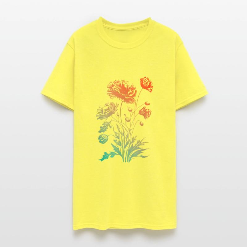 Poppies, spring bloomers, summer, flower, garden,