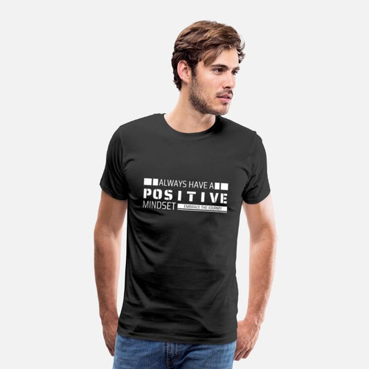 Positive Mindset – Modern Motivational Tee