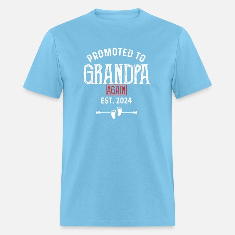 Promoted To Grandpa Again 2024 shirt