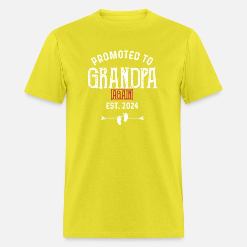 Promoted To Grandpa Again 2024 shirt