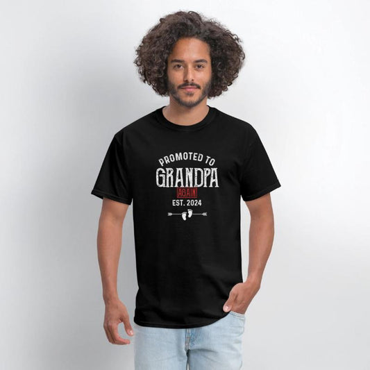 Promoted To Grandpa Again 2024 shirt