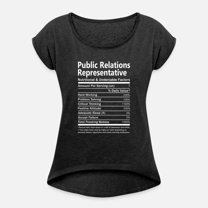 Public Relations Representative T Shirt - Nutritio