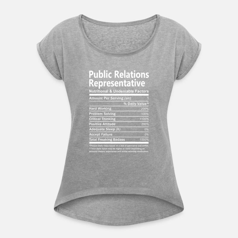 Public Relations Representative T Shirt - Nutritio