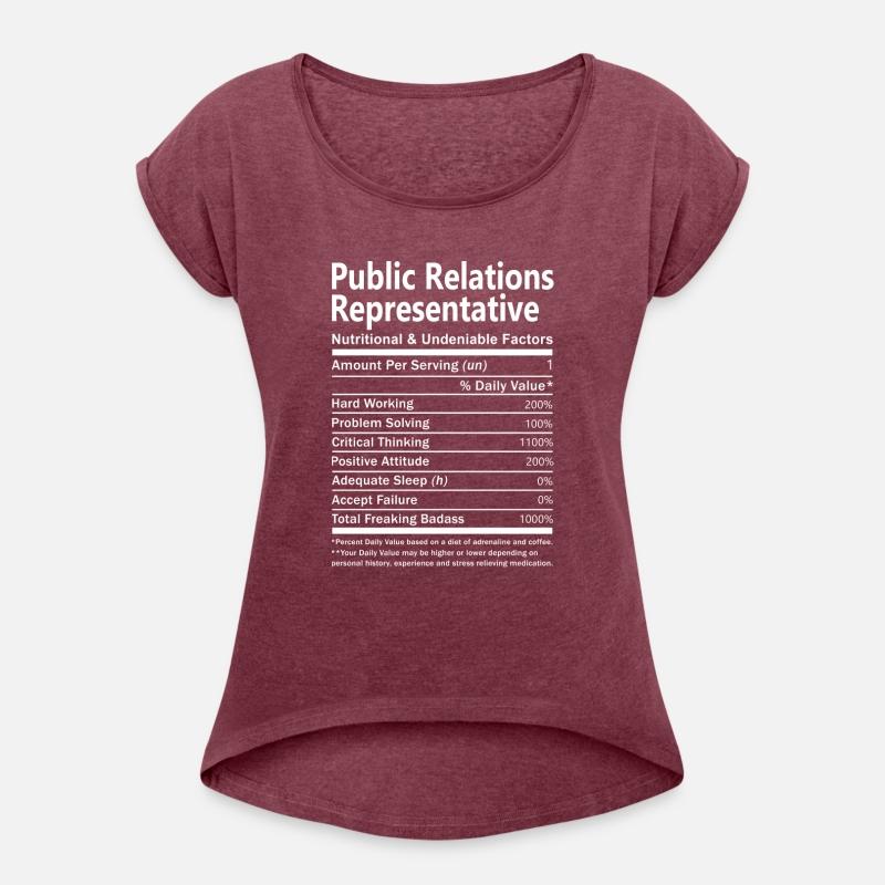 Public Relations Representative T Shirt - Nutritio