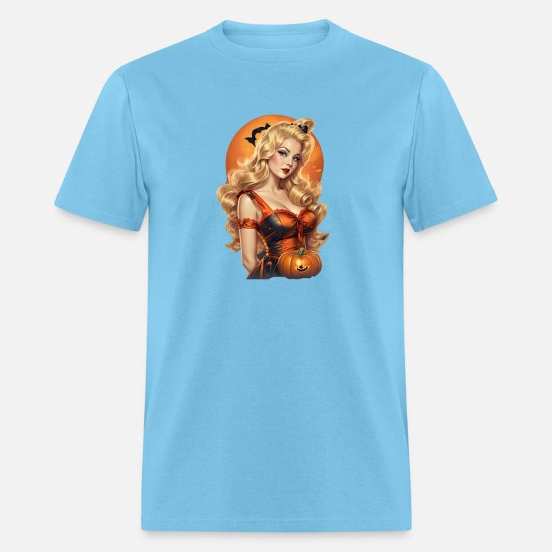 Pumpkin Pinup Parade: Where Every Jack-o'-Lantern