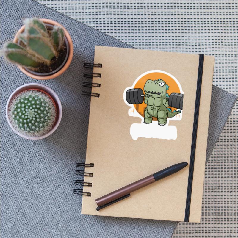 Quadzilla - Funny Gym Workout Cartoon, Squat