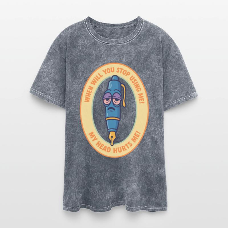 Quirky Ink Tees Funny Pen T Shirt