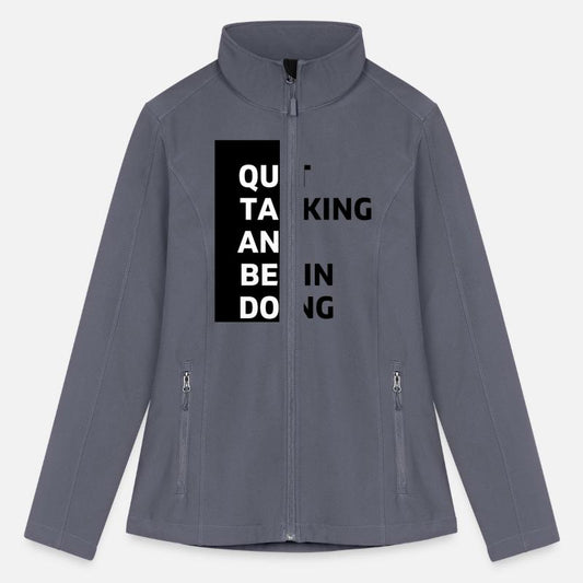 Quit talking and begin doing