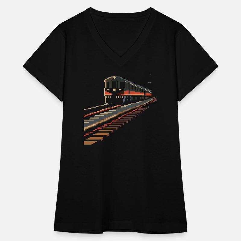 Railroad Pixel Graphic