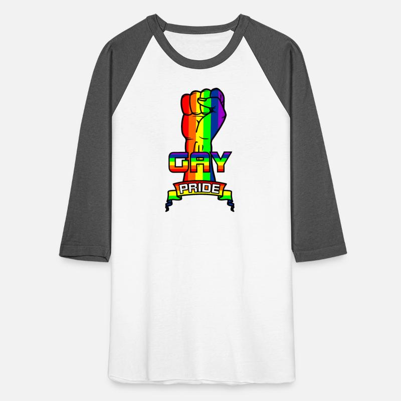 Rainbow gay pride logo with text 'GAY PRIDE'