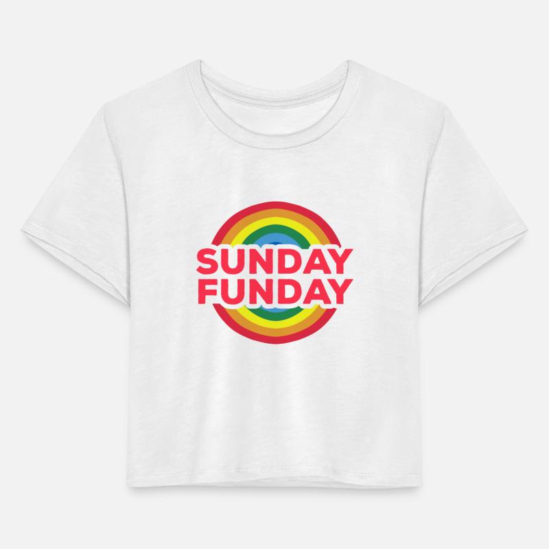 rainbows sunday funday red