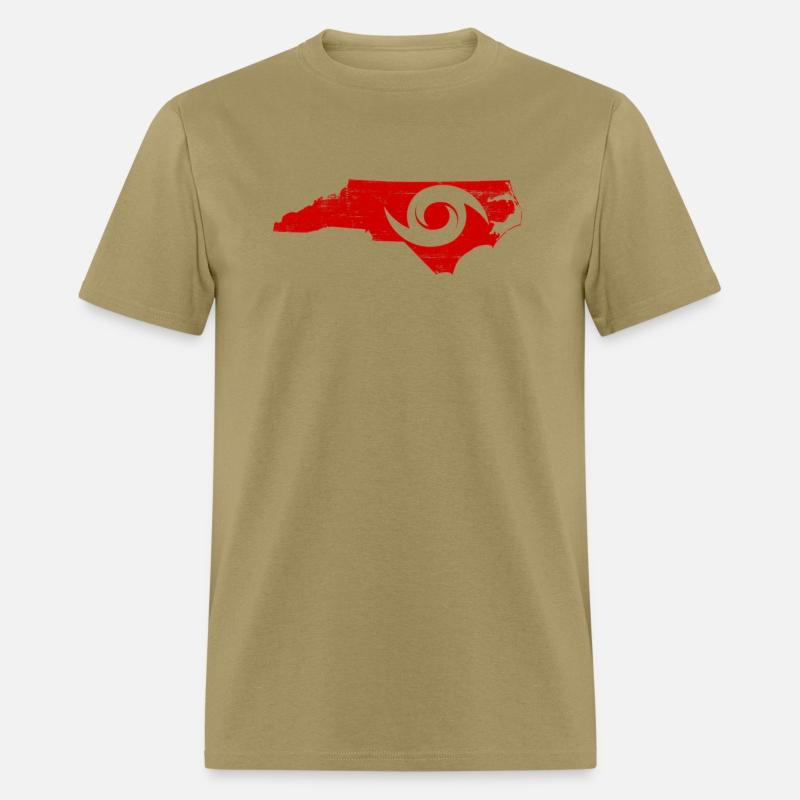 Red North Carolina Eye Of The Hurricane