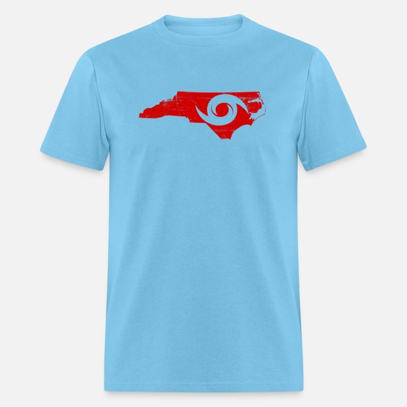 Red North Carolina Eye Of The Hurricane