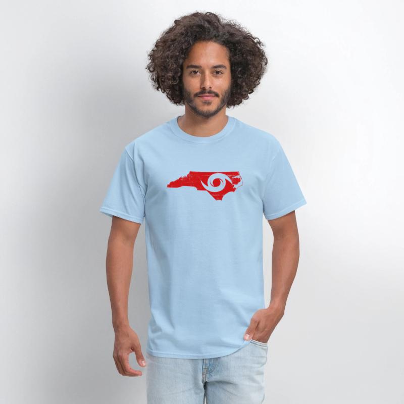 Red North Carolina Eye Of The Hurricane