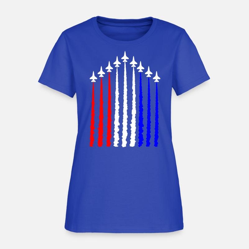 Red White and Blue Fighter Jet, 4th Of July