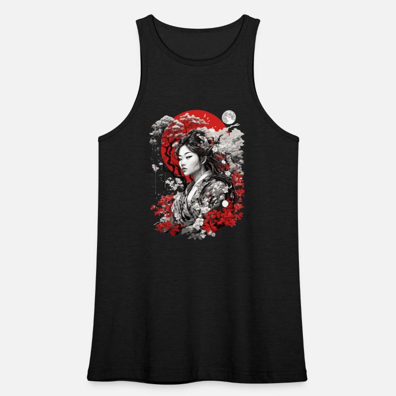 Red White Black Asian Design