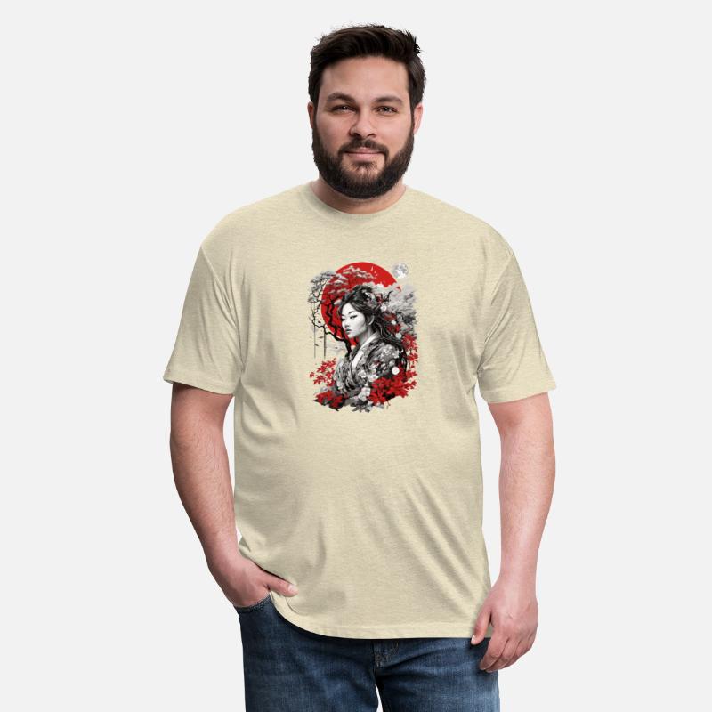 Red White Black Asian Design