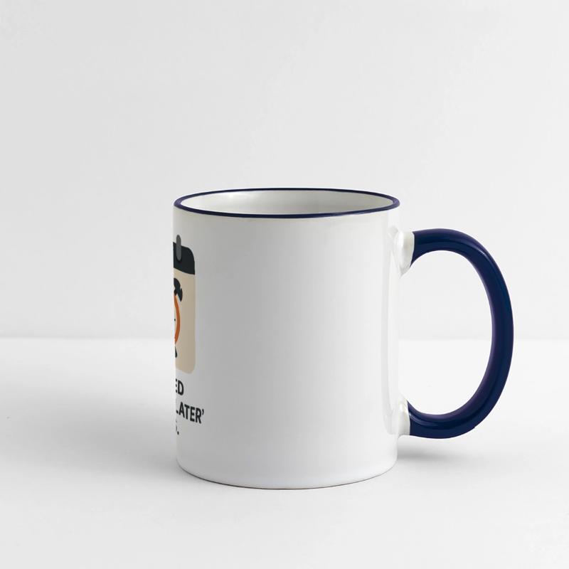 Remind Me Later – Procrastination Funny Clock Desi