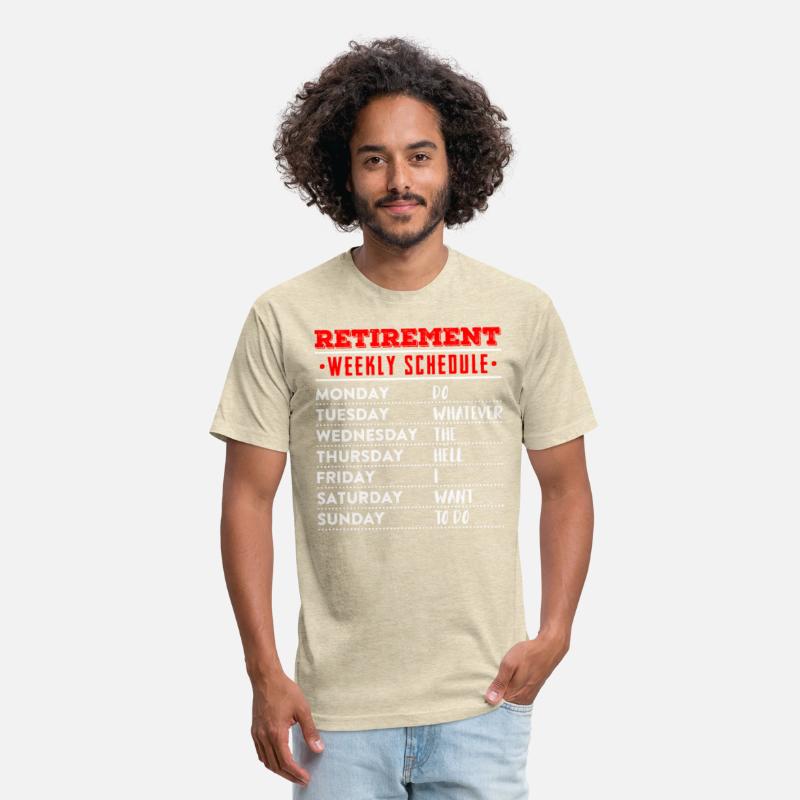 Retirement Weekly Schedule Retiree Pension