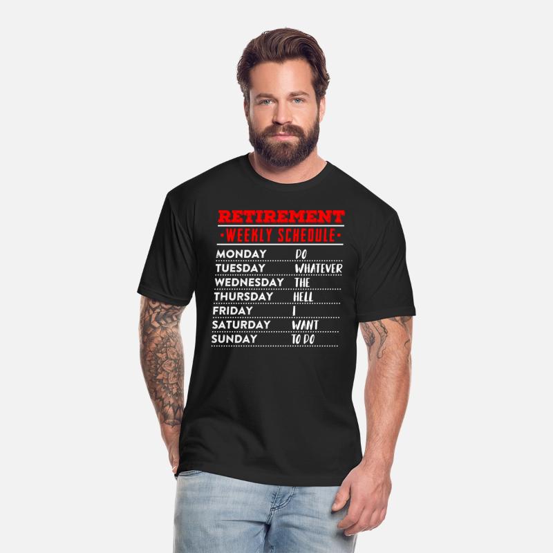 Retirement Weekly Schedule Retiree Pension