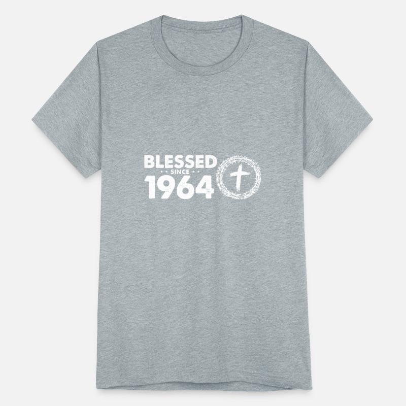 Retro 60th Birthday - Blessed Since 1964 by God's