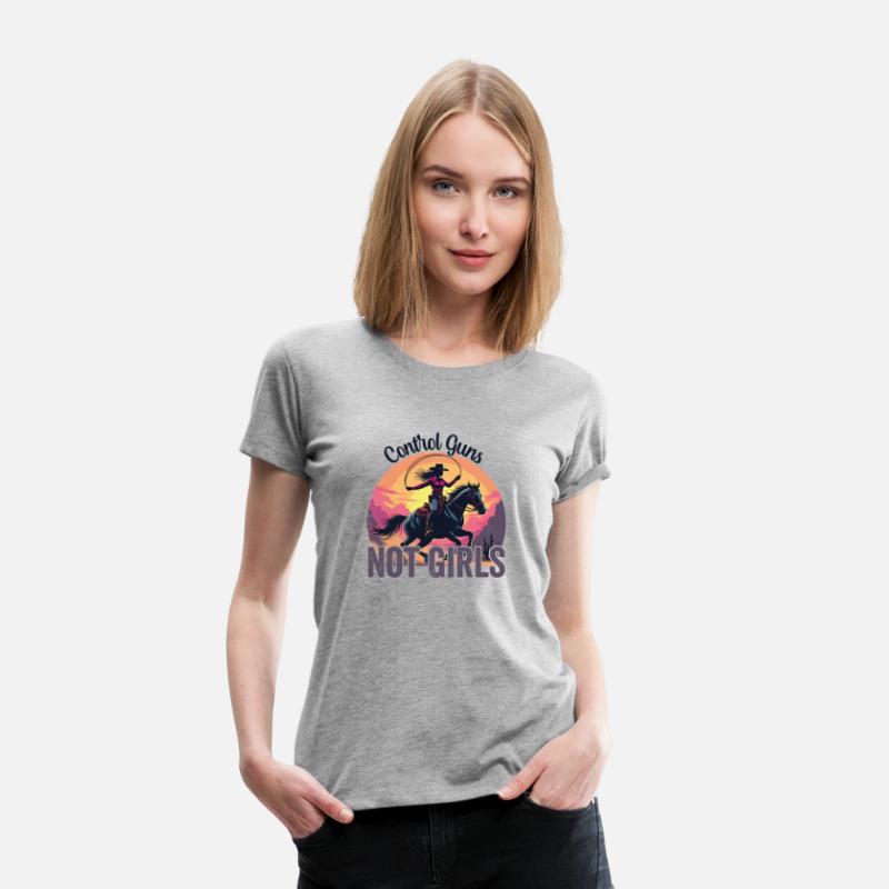 Retro Pink Control Guns Not Girls Vote Women Right