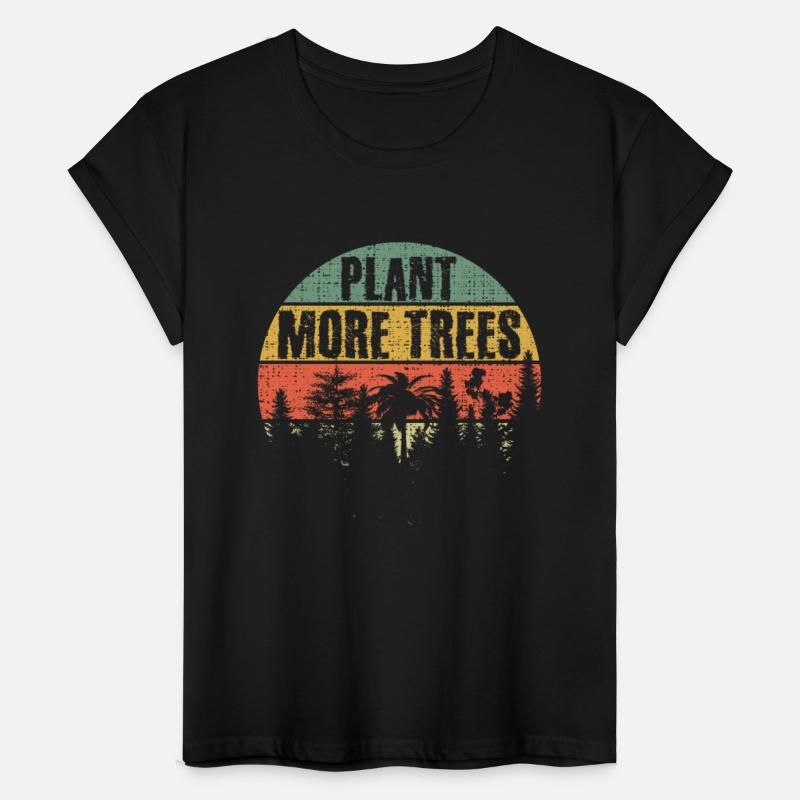 Retro Plant Trees Save Nature Oceans Day Earth Day