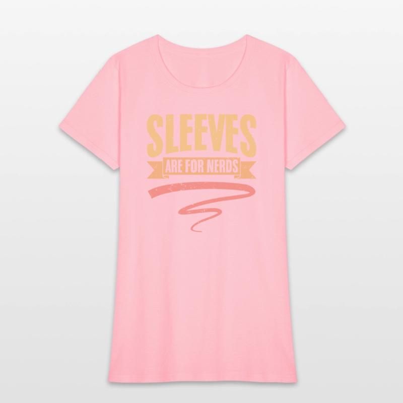 Retro Sleeves Are For Nerds Weightlifting Humor