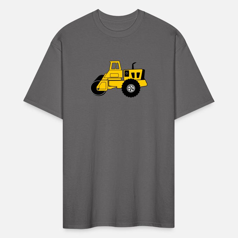 Roller machine color yellow