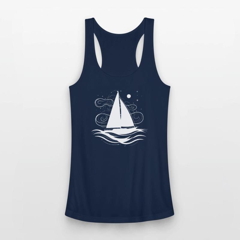 Sailing Boat Drawing