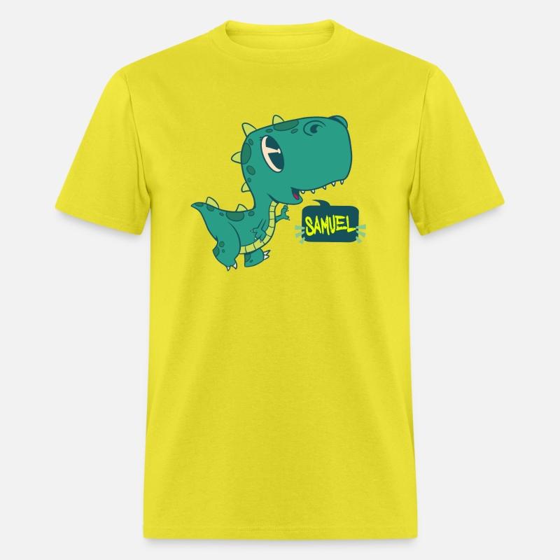 SAMUEL - Beautiful boys name with cute dino